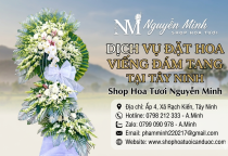 Đặt Hoa Viếng Đám Tang Tại Tây Ninh 