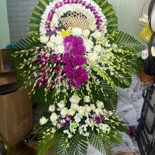 Kệ hoa viếng 14679