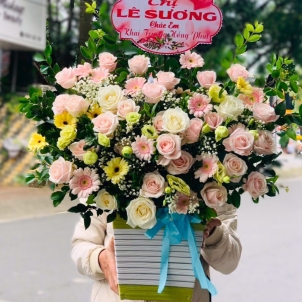 Giỏ hoa 45115