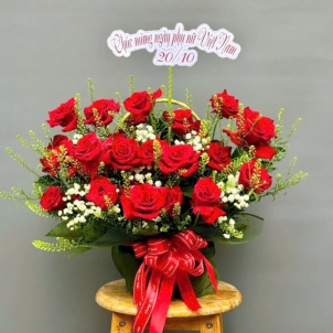Giỏ hoa 55139