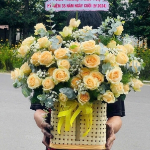 Giỏ hoa 40948