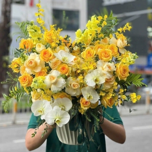 Giỏ hoa 45752