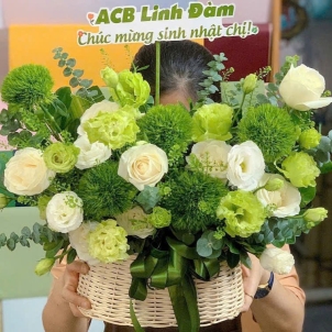Giỏ hoa 73358