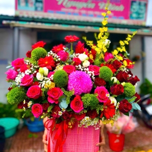 Giỏ Hoa 80687