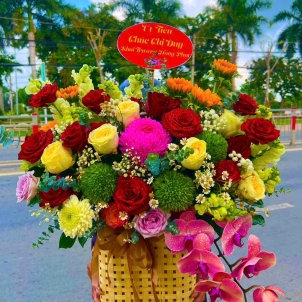 Giỏ hoa 27413