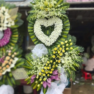 Kệ hoa viếng 87845