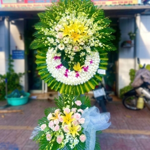 Kệ hoa viếng 12342