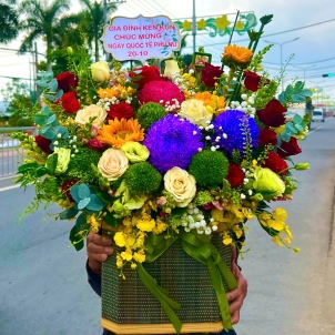 Hoa Giỏ 00231