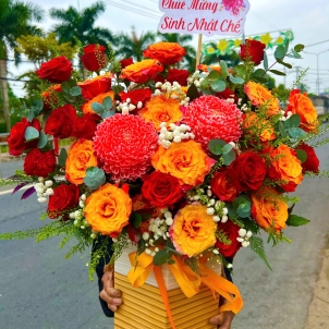 GIỎ HOA SINH NHẬT 28628