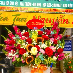 GIỎ HOA 36778