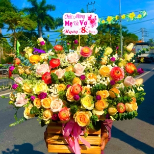 GIỎ HOA 13429