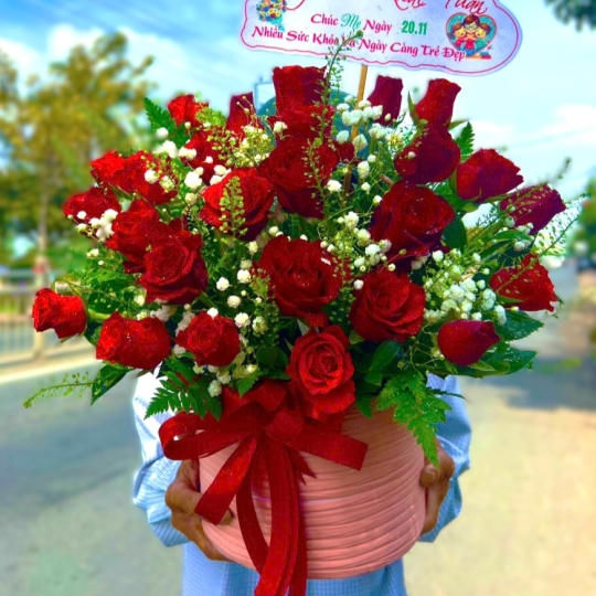 Giỏ hoa 12314