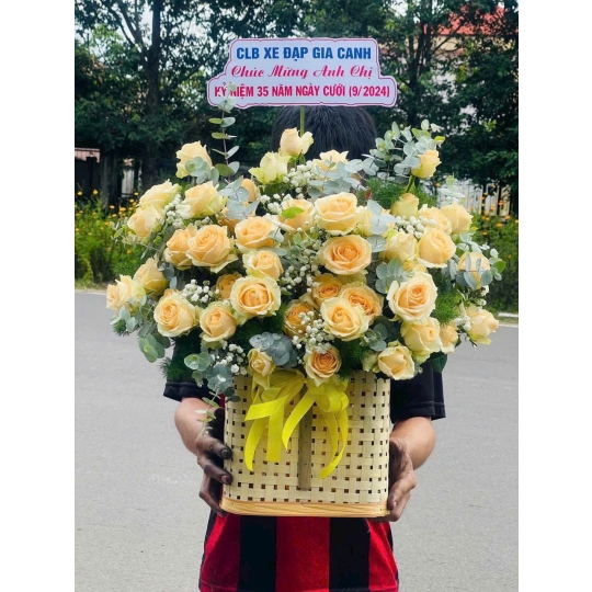 Giỏ hoa 40948