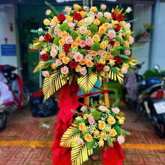 Hoa chúc mừng hội nghị - khai trương 14242