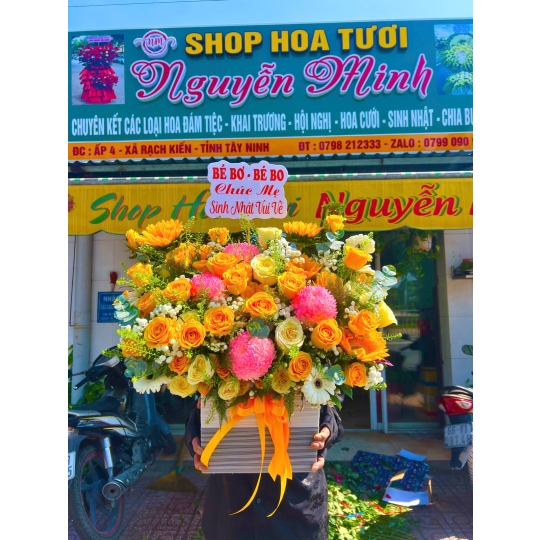 GIỎ HOA SINH NHẬT 25639