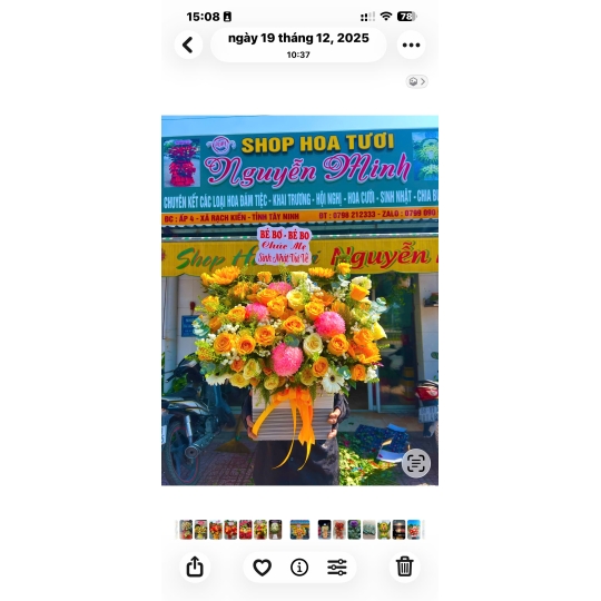 GIỎ HOA 13566